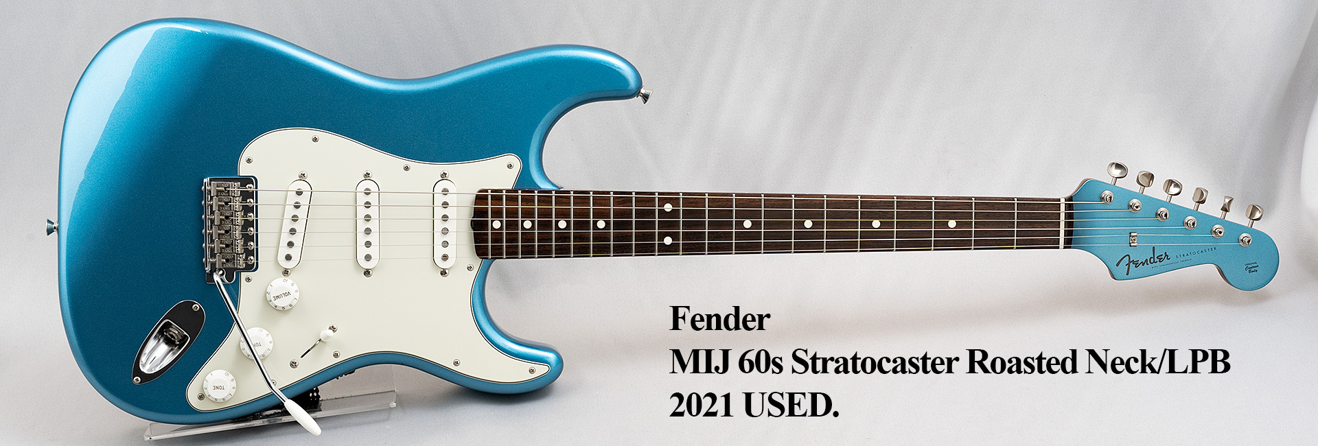 Fender Made in Japan 60s Stratocaster Roasted Neck/LPB.【リアルスタンダードWEB】