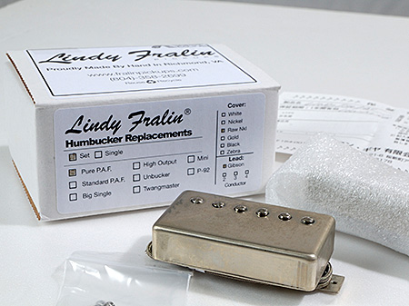 リアルスタンダード】PURE PAF Humbucker Pickup Set/Nickel Cover .